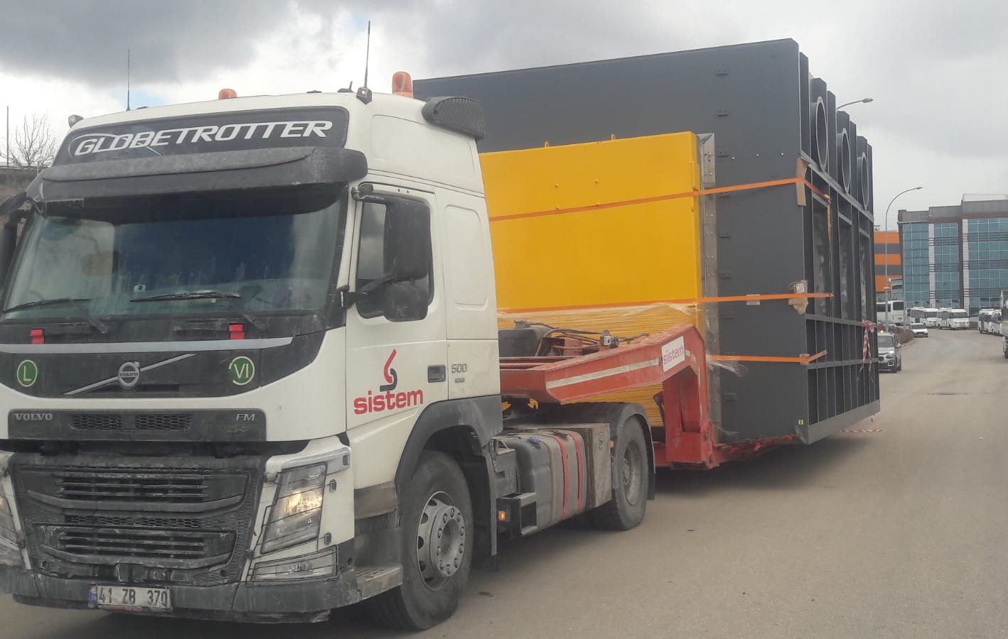 STEEL PRESS TRANSPORTATION