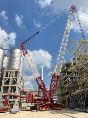 SASA FACTORY WAREHOUSE INSTALLATION AND HEAVY LIFTING OPERATIONS