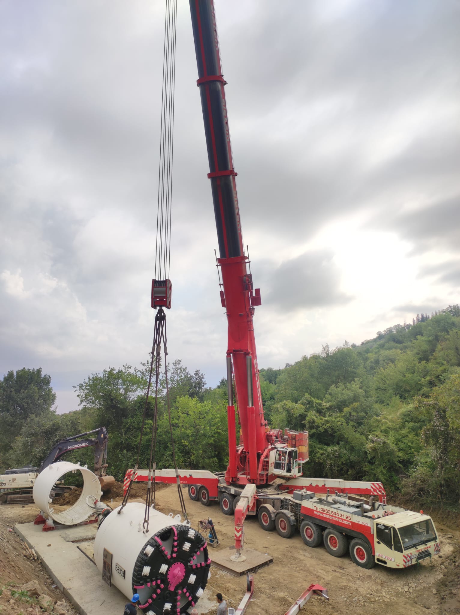 E-BERK – WATER CONVEYANCE TUNNEL TRANSPORTATION